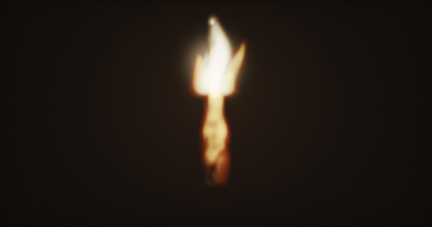 Against Such Things — a figure of flame, crowned, not consumed